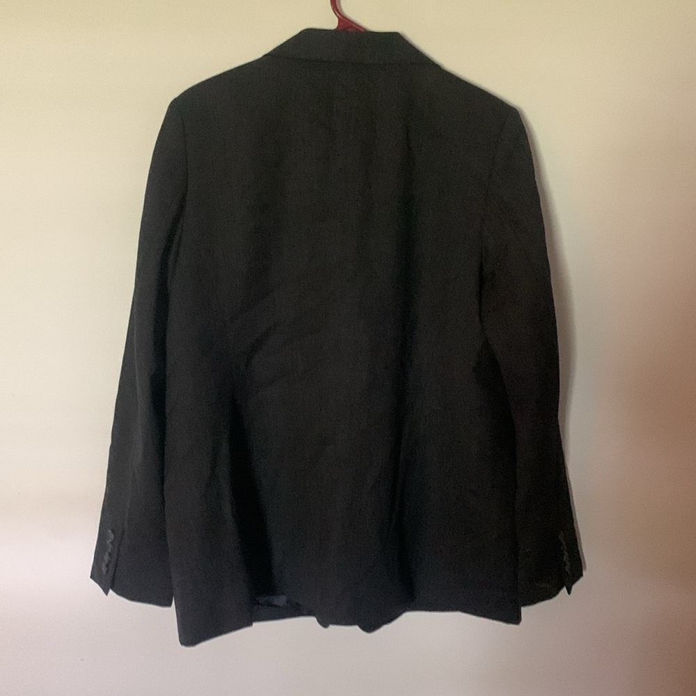 Pendleton 100% Virgin Wool Suit Jacket Dark Grey … - image 4